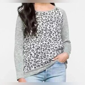 KUT FROM THE KLOTH Benter Mixed Material Top EUC